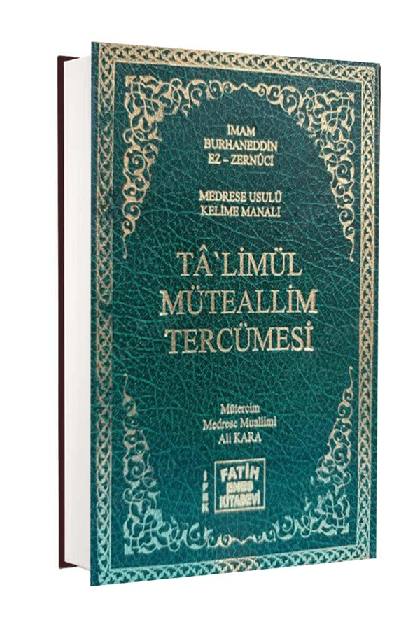 Talimül%20Müteallim%20Medrese%20Usulü%20Kelime%20Manalı