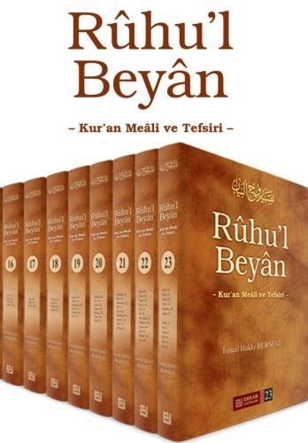 Ruhul%20Beyan%20Tefsiri%2023%20Cilt%20Takım%20İsmail%20Hakkı%20Bursevi