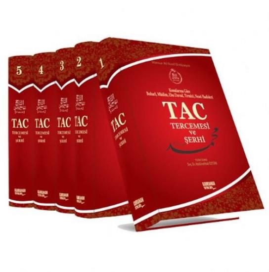 Tac Tercemesi ve Şerhi | 5 Cilt | İthal Kitap Kağıt