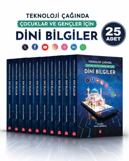 Teknoloji Çağında Çocuklar Ve Gençler İçin Dini Bilgiler (25 Adet)