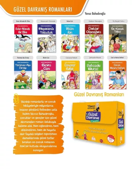 Güzel Davranış Romanları 10 Kitap Takım
