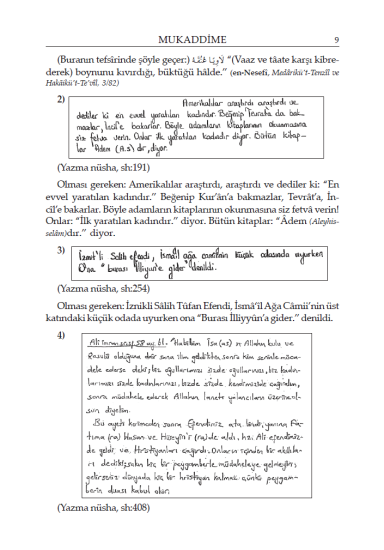 El Yazma Sohbetler 1. Cilt - Cübbeli Ahmet Hoca