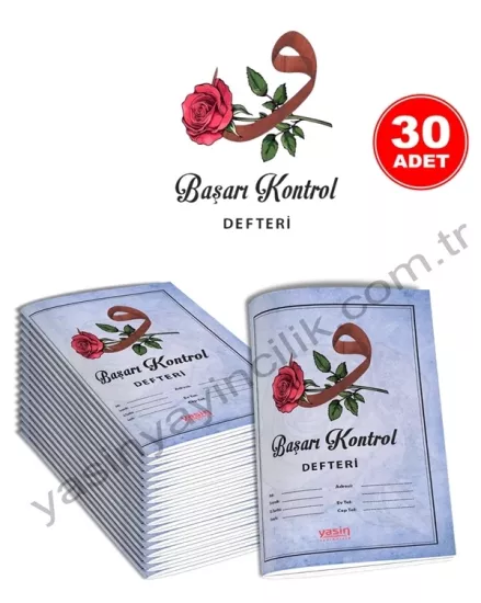 Başarı Kontrol Defteri 30 Adet