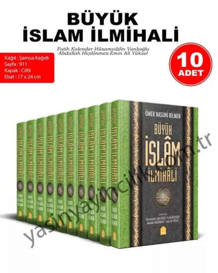 Büyük İslam İlmihali Ömer Nasuhi Bilmen (10 Adet)