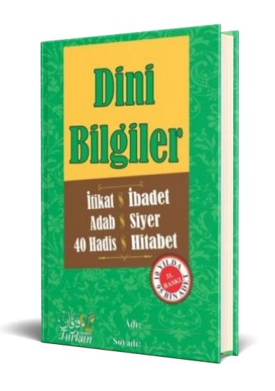 Dini bilgiler Abdullah Nakışçı Ciltli Kapak