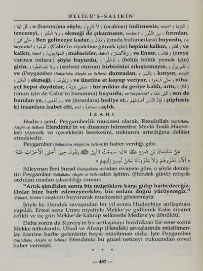 Delîlüs Salikîn Siracül-Müttakîn Tercümesi 2 Cilt Takım