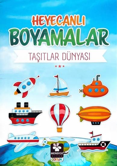 Heyecanlı Boyamalar Taşıtlar Dünyası