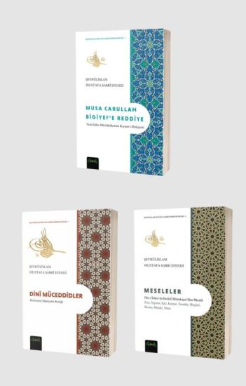Şeyhülislam Mustafa Sabri Efendi Seti 3 Kitap Takım