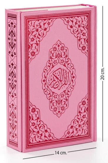 Kuranı Kerim Hafız Boy Mühürlü 057 Pembe