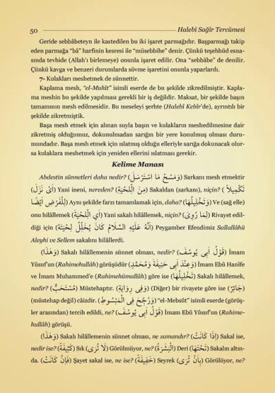 Halebi Sağir Kelime Manalı 2 Cilt Takım