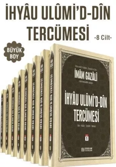 İhyau Ulumid Din Tercümesi  Büyük Boy   8 Cilt Takım