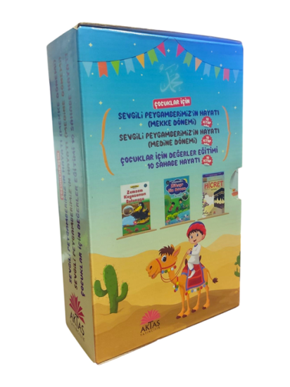 Çocuklar için Sevgili Peygamberimizin Hayatı ve Sahabe Dönemi 30 Kitap