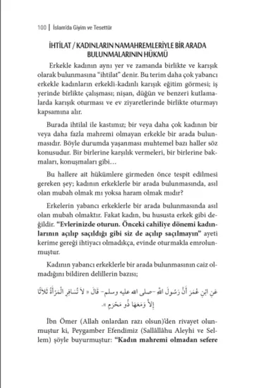 İslam’da Giyim ve Tesettür