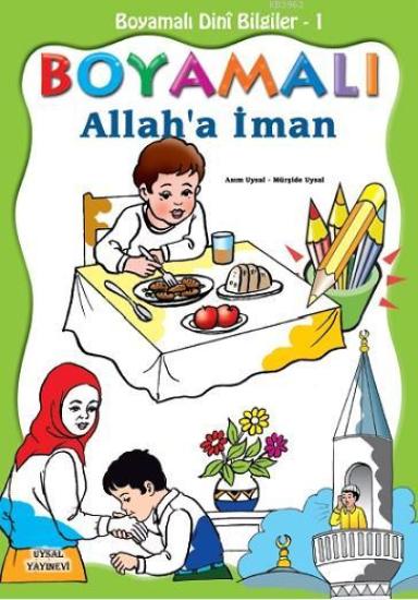 Boyamalı Allaha İman 5 Yaş ve Üstü 
