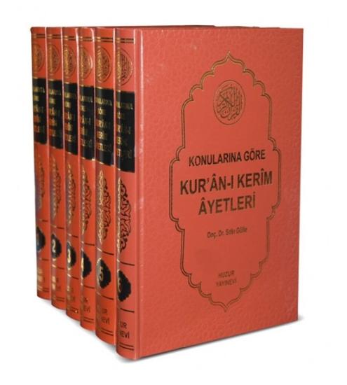 Konularına Göre Kuranı Kerim Ayetleri  6 Cilt Takım