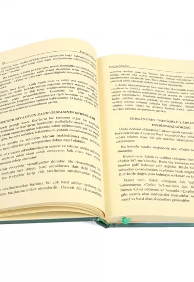 Kuran İlimleri Et Tıbyan Fi Ulumil Kuran Tercümesi Usulu Tefsir Kitabı