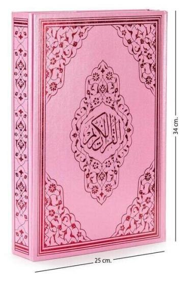 Kuranı Kerim Cami Boy Mühürlü 125 Pembe