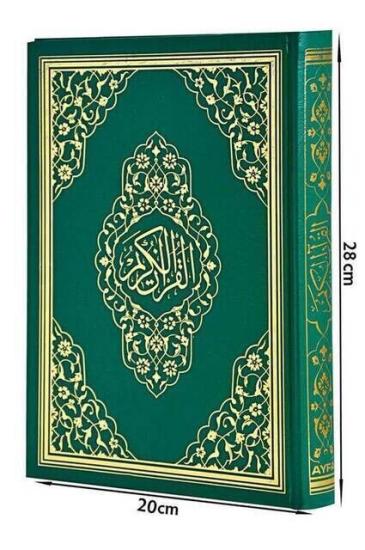 Kuranı Kerim Rahle Boy Mühürlü 059 Yeşil