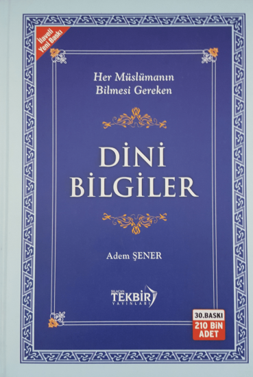 adem şener dini bilgiler şamua kağıt ciltli