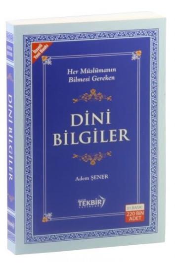 Adem şener dini bilgiler karton kapak