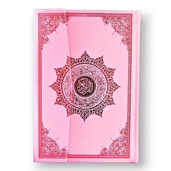 Kuran-ı Kerim Orta Boy Pembe Renk