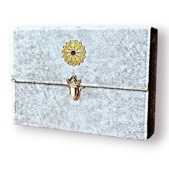 30 Cüz Çantalı Cami Boy Arapça Kuranı Kerim Krem Renk