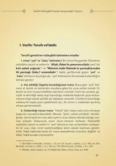 Müteşâbih Nasların Tevilinde Ölçü