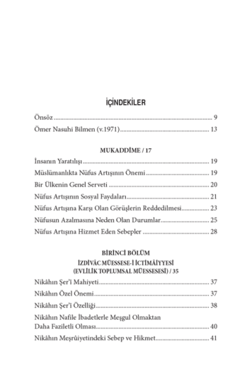 Ailenin Gücü, Nüfusun Geleceği