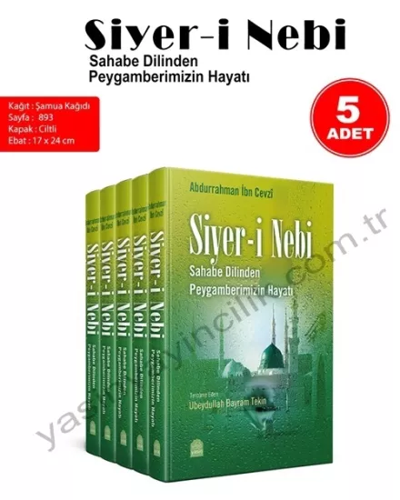 Sahabenin Dilinden Peygamberimizin Hayatı 5 Adet