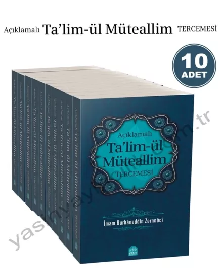 Talim Müteallim Tercümesi 10 Adet