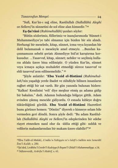 Tasavvufun Menşei ve İmâm-ı Azam Ebû Hanîfe