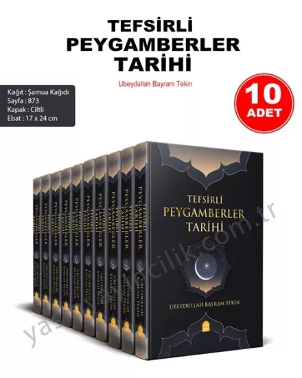 Tefsirli Peygamberler Tarihi ilaveli 10 Adet