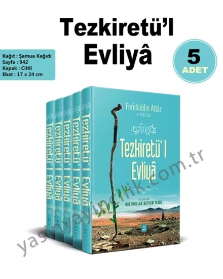 Tezkiretül Evliya 5 Adet