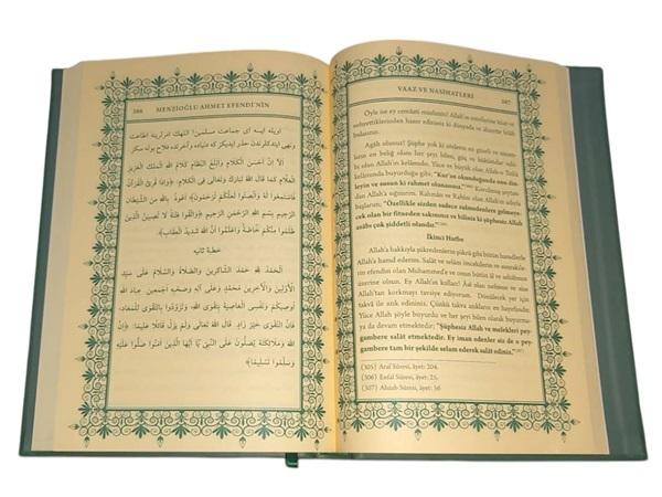 Osmanlı Ulemasından Menzioğlu Ahmed Efendi’nin Vaaz Ve Nasihatleri