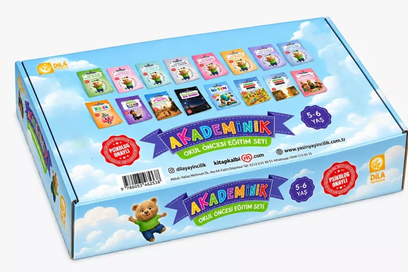 Akademinik Okul Öncesi Eğitim Seti 5-6 Yaş