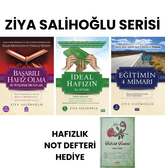 Zİya Salihoğlu Kitapları Serisi - Hafızlık Not Defteri Hediyeli