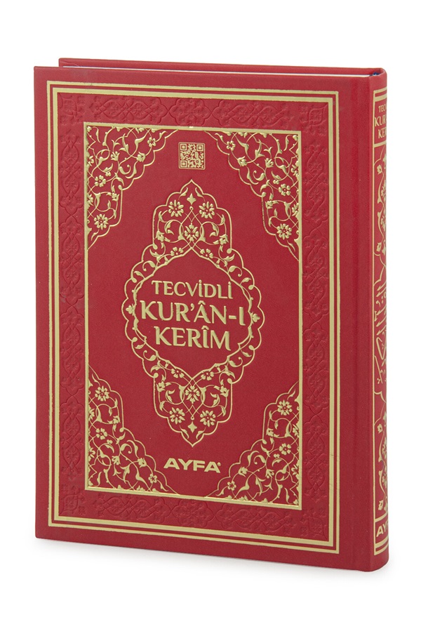Tecvidli%20Kuranı%20Kerim%20Termo%20Deri%20Rahle%20Boy%20Kırmızı%20Renkli
