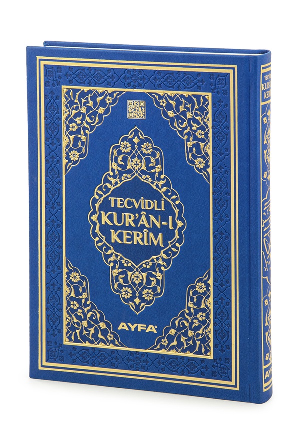 Tecvidli%20Kuranı%20Kerim%20%20Termo%20Deri%20Orta%20Boy%20Lacivert%20Renkl